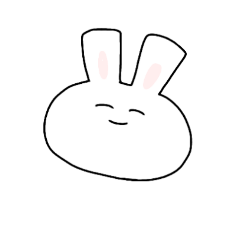 [LINEスタンプ] さとりうさぎ。