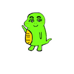 [LINEスタンプ] Little Dragon Girl Daily life