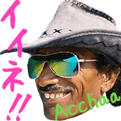 [LINEスタンプ] アッチャー！使えるヒンディーバイリンガル
