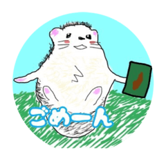 [LINEスタンプ] ハリネズミ学部第2弾