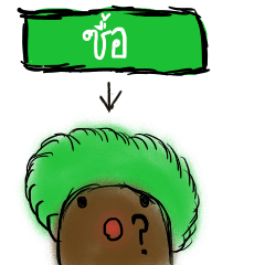 [LINEスタンプ] tree Green