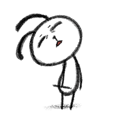 [LINEスタンプ] Freelance-Rabbit