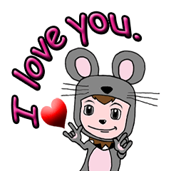 [LINEスタンプ] Rat Story