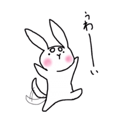 [LINEスタンプ] 柴うさぎ