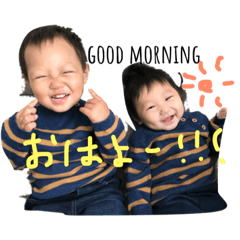 [LINEスタンプ] 牧ブラザーズ