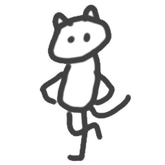 [LINEスタンプ] Leio the simple cat