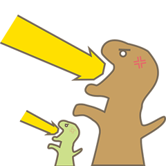 [LINEスタンプ] Dinosauria day