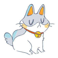 [LINEスタンプ] Fady Meowie