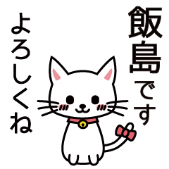 [LINEスタンプ] 飯島さんと飯島さんの友達用