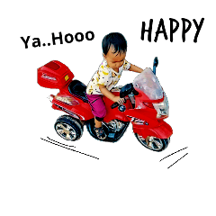 [LINEスタンプ] happy child@mytawan