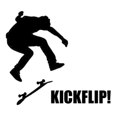 [LINEスタンプ] Skateboarding ＆ BMX Style