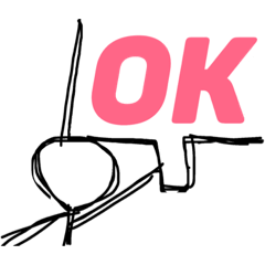 [LINEスタンプ] 立て札看板と人型動物