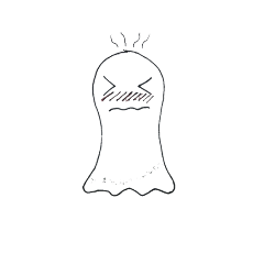 [LINEスタンプ] Lovable Ghost v2