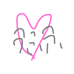 [LINEスタンプ] heart messages