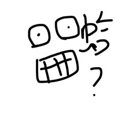 [LINEスタンプ] What is this？@@