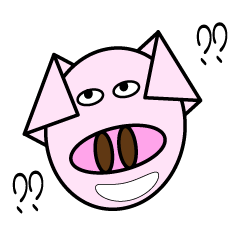 [LINEスタンプ] Funny funny pig