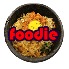 [LINEスタンプ] What do we eat？ _korean cuisine