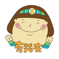 [LINEスタンプ] Fat face family