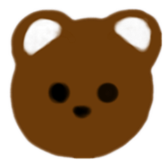 [LINEスタンプ] Brown bear cute