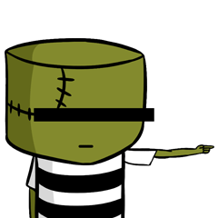 [LINEスタンプ] Prisoner ？