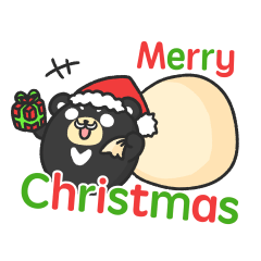 [LINEスタンプ] BokkeMaru 6 - Merry Christmas