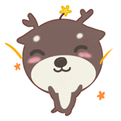 [LINEスタンプ] Deer deer deer