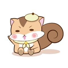 [LINEスタンプ] Scouts squirrel