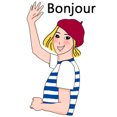 [LINEスタンプ] BonjourBonjour 2