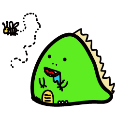 [LINEスタンプ] Dragon Baby life