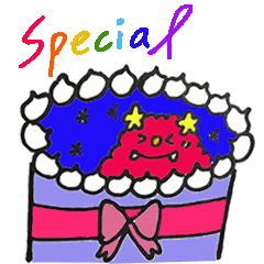 [LINEスタンプ] Cotton Candy Monster:Special