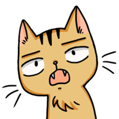 [LINEスタンプ] Cat one