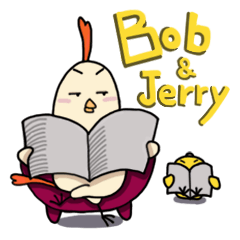 [LINEスタンプ] Bob ＆ Jerry