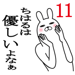 [LINEスタンプ] ちはるが使う面白名前スタンプ11