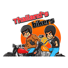 [LINEスタンプ] Thailand's Bikers