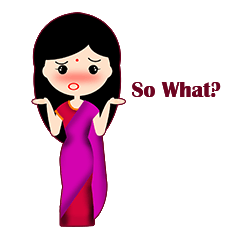 [LINEスタンプ] Lychee Girl ep.4 in India