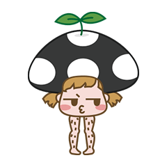 [LINEスタンプ] Poison Mushroom L