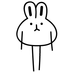 [LINEスタンプ] Mr. Proud Bunny