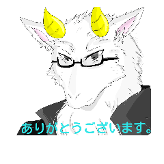 [LINEスタンプ] 獣桜の獣たち