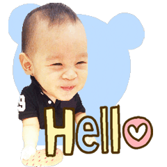 [LINEスタンプ] BabyHugo