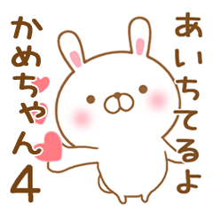 [LINEスタンプ] 大好きなかめちゃんに送るスタンプ4