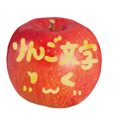 [LINEスタンプ] りんご DE メッセージの画像（メイン）