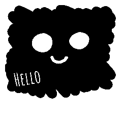 [LINEスタンプ] Ink Blob