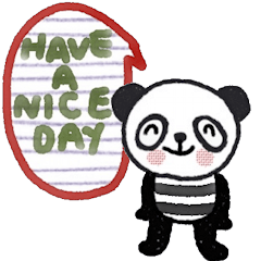 [LINEスタンプ] Pandy is so so so cool. Eng