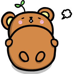 [LINEスタンプ] The Bear of Mud