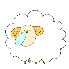 [LINEスタンプ] もこもこたち