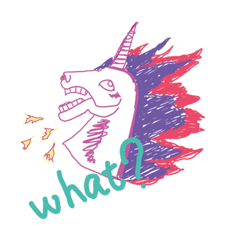 [LINEスタンプ] WHAT"S