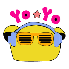 [LINEスタンプ] Yellow raging