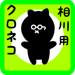 [LINEスタンプ] 相川用 クロネコくろたん