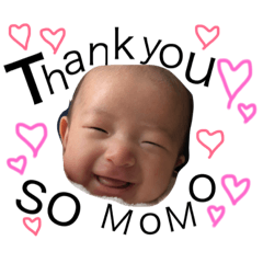 [LINEスタンプ] MoMo sweaty