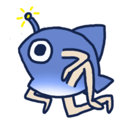 [LINEスタンプ] Angler Fish